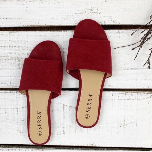 Serra Red Wine Sandals - Picture 4 of 4